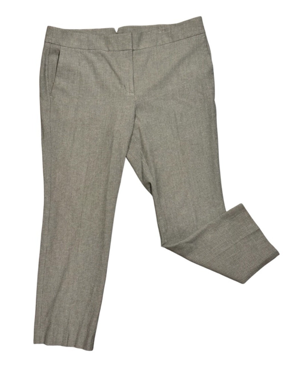 LOFT Women's Light Gray Tailored Dress Trousers